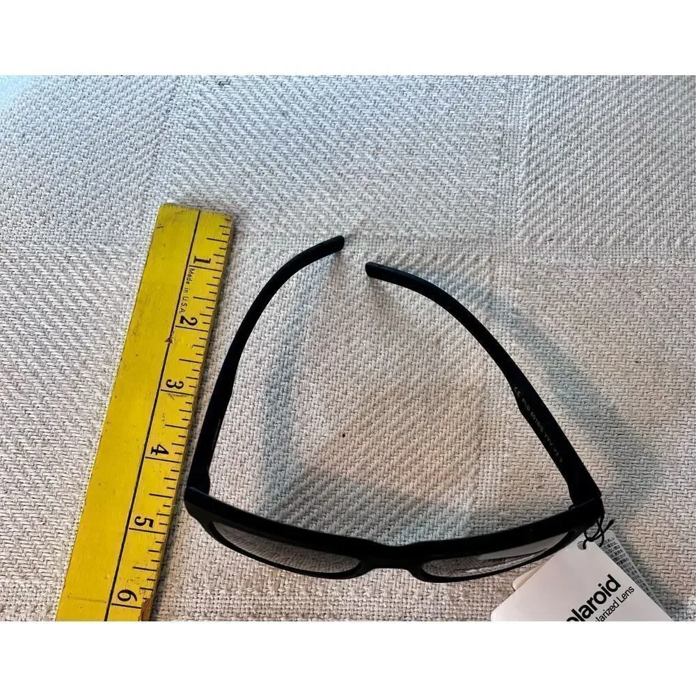 Sunglasses Child Polaroid Authentic Pld 8018/S Black Polarized Yyv / Y2 W Case